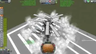 Kerbal Space Program: Stock Turboshaft Coaxial Rotor System