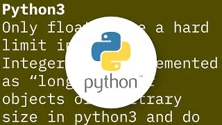 Integer overflow in Python3