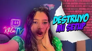 Destruyendo mi SET-UP Gaming #KhloeTV