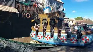 Trawler Trouble. Rocking Tug Boat. Off Ride Footage. Chessington World of Adventure. October 2023.