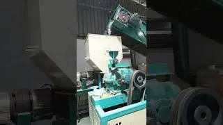 plastic Granules manufacturing machine new project #viral #plastic #machine #youtubeshorts #nylon