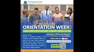 KYAMBOGO UNIVERSITY FRESHERS ORIENTATION 2023  Day 1 |