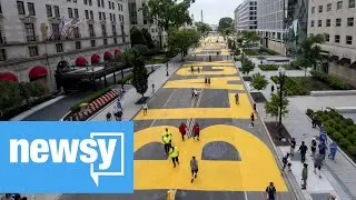 D.C. Mayor Has 'Black Lives Matter' Painted On Street Near White House