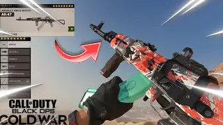 THE NEW MAX Damage BUFF *AK-47* is Dominic & cold war 😳 best Class setup...(Black Ops Cold War)