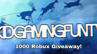 1000 Robux Giveaway! (5 Days of Giveaways Day 4)