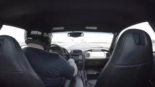 C5 Z06 100% stock quarter mile drag racing  12.602 @ 115mph. c5z
