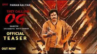 OG - Pawan Kalyan Intro First Look Teaser | Original Gangster Official Teaser | Sujith, DVV,PSPK