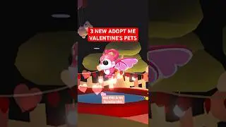 НОВЫЕ ПИТОМЦЫ ко Дню святого Валентина в ADOPT ME! 😱❤️✨ #adoptme #adoptmepets