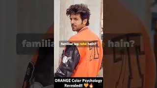 ORANGE COLOR Psychology: What Says About Your Personality! 🧠✨ #psychology #orange #yt