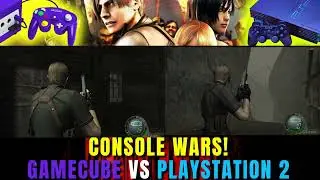 CONSOLE WARS! Player loses it after a misfire in Resident Evil 4 comparison run.