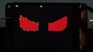 Robot Face spline poly on CYD