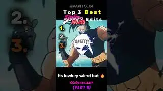 Ranking the Best JoJo Edits PART 11