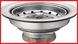 Moen 22036, кухонная мойка 3-1/2 дюйма, корзина-фильтр из нержавеющей стали со сливным узлом, нер...
