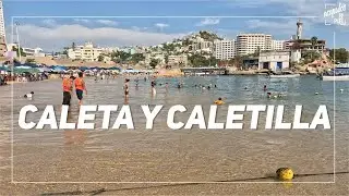 CALETA Y CALETILLA: ¿Está llegando el TURISMO a las playas de ACAPULCO?