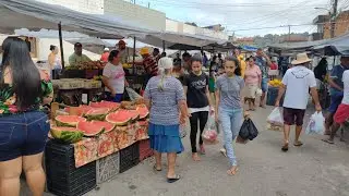 FEIRA LIVRE DE BATATEIRA DISTRITO DE BELÉM DE MARIA PERNAMBUCO COM AS DELÍCIAS NORDESTINA