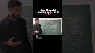 &ldquo;English का हर chapter अब दिमाग में lock 🔒Simple method, sure successClass 12th by Vijay Sir 🎯📘&rdquo;
