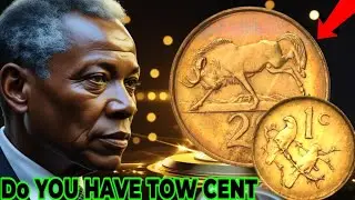 MOST Valuable 1988 South Africa 1 Cent & 2 Cent Coins | Worth Big Money! 💰 #WorthOldCoinValue