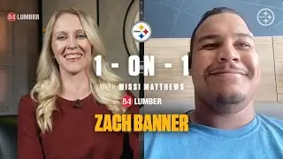 1-on-1 with Missi Matthews: Zach Banner | Pittsburgh Steelers