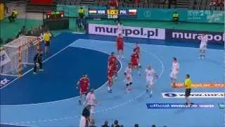 Bramka Bartosza Jureckiego - Polska vs Wegry