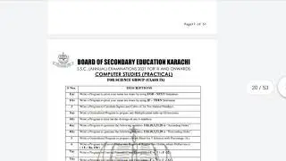 New Class 9 & 10th model paper of science group 2021-22 karachi board