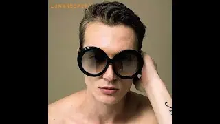 2020 new round sunglasses women oversized eyewear gradient black brown sun glasses for female gift