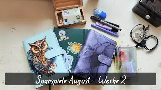 Sparspiele August 2025 - Woche 2 / #Umschlagmethode #sparspiele #budgeting