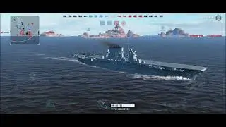 USS Lexington Full Gameplay - World of Warships Legends Mobile