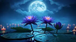 Silent Lotus Night | Soft Water & 💧 Candlelight Ambience for Pure Inner Peace | 2026 Relaxing |