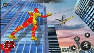 Miami Spider Robot Hero - Real Gangster Game