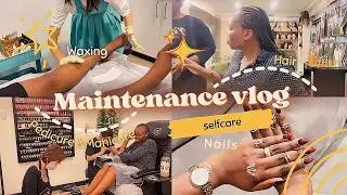 Maintenance Day Vlog | Hair, Nails & Self-Care Reset