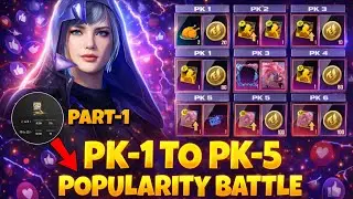 Pk1 to Pk5 Popularity Battle | Intense Popularity Battles