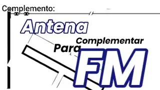 Antena complementar para FM