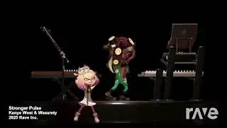 Stronger Color Pulse (Black Background Version) - Splatoon 2 & Daft Punk | RaveDJ