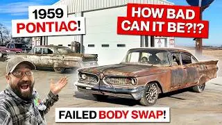 Will It Run?!?! Abandoned 1959 Pontiac Catalina Project Car!