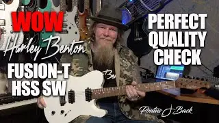 Harley Benton Fusion-T HH Roasted SW / PERFECT QUALITY CHECK