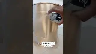 Add a touch of luxury with Gold spray paint! #alspray #spray #spraypaint #painting  #art #artist