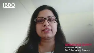 Ms. Deepashree Shetty seeks increased deduction limits & lower tax rates