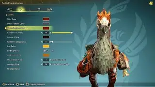 Monster Hunter Wilds Viper Tobi-Kadachi Seikret Color Customization