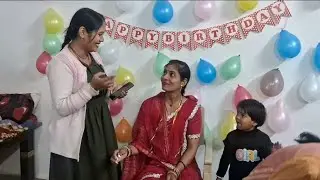 आज मनाया दीदी का birthday #birthday 