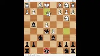 Brilliant Chess Miniature | NN vs Diemer 1978 #chess
