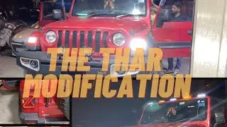 Thar 2022 modification 🤩 Thar modification with Price 🔥 customisation