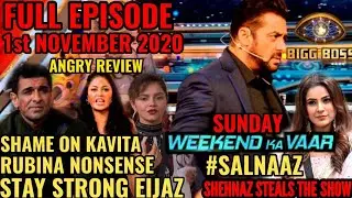 BIGG BOSS 14 | EPISODE 29 | 1st NOVEMBER 2020 | FULL EPISODE |  ANGRY REVIEW | SALMAN KHAN & SHEHNAZ