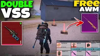 Omg😵double VSS Challenge is OP 🔥| PUBG METRO ROYALE 