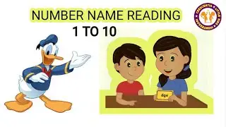 Number Names Reading Practice (One - Ten )