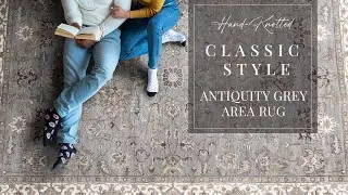 Elegant Hand-knotted Rug Collection From The Hands Of The Best Artisans | ANQ-11_GRAY