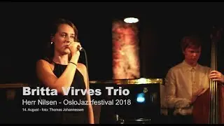 Britta Virves Trio herr Nilsen Oslojazzfestival 2018
