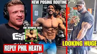 @UrsKalecinski Reply Phil Heath For Mr Olympia Skip., Rahul Fitness New Posing Routine.  Samson