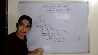 Breaking Price effect into income  & substitution effect