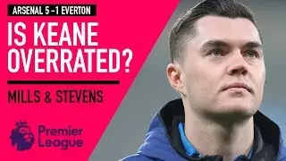 Is Michael Keane overrated? | Arsenal 5-1 Everton | Astro SuperSport