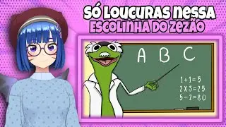Reagindo a ESCOLINHA DO PROFESSOR ZEZÃO - Kleberiano | Mikami_Tuber